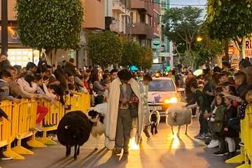 Cabalgata de los Reyes Magos en Telde (Foto TA y Antonio Alí))